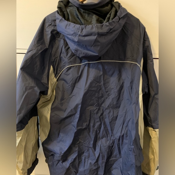 North 49 X-Large Navy Blue & Beige Windbreaker - Picture 3 of 7